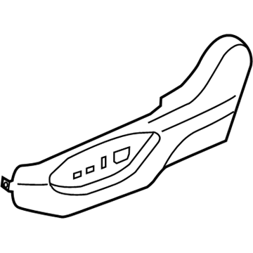 Infiniti 87339-4HA3C FINISHER Seat