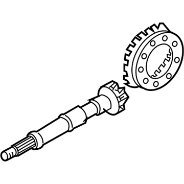 Infiniti 38100-1B26A Gear Set-Final Drive