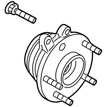 Infiniti QX60 Wheel Bearing - 40202-6SA0A