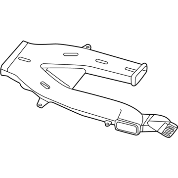 Infiniti 27952-3KA0A Duct-Rear Air Conditioner,Outlet