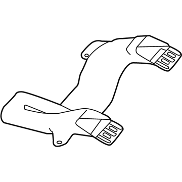 Infiniti 27954-3KA0B Duct-Rear Air Conditioner,Outlet