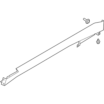 Infiniti 76851-6HH0B Cover Assy-Sill,LH