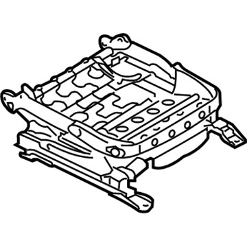 Infiniti 87301-1CJ8A Frame Assy-Cushion,Front Seat