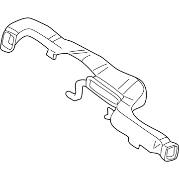 Infiniti 27860-3Y400 Duct-Ventilator,Center