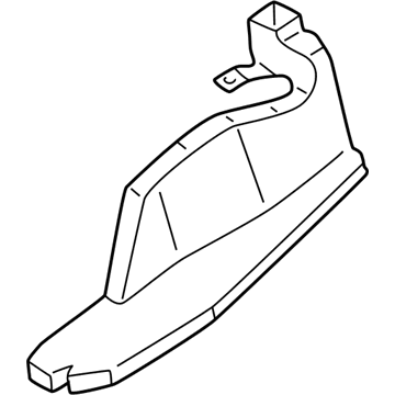 Infiniti 27832-2Y000 Duct-Heater Floor,Rear RH