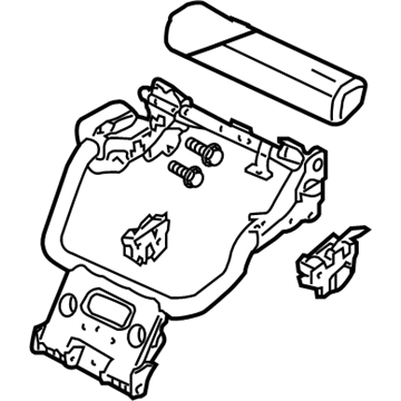 Infiniti 88190-7S001 Support-Rear Seat