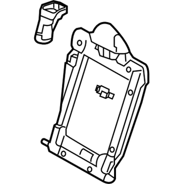 Infiniti 88601-5DA0A Frame Assy-Back,Rear Seat