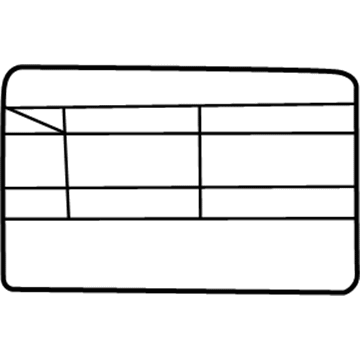 Infiniti 990A2-40U10 Label-Ozone Safety