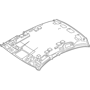 Infiniti 73910-4HK1B Headlining Assy