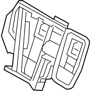 Infiniti 88601-1BA0A Frame Rear Seat Back