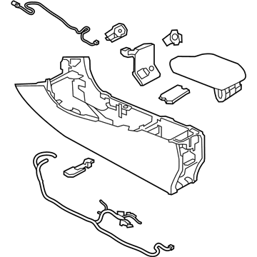 Infiniti Center Console Base - 96910-5DL0C