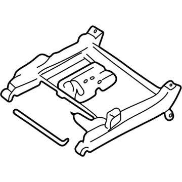 Infiniti 87400-AR600 ADJUSTER Assembly-Front Seat, R