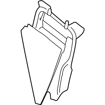 Infiniti 87651-AS420 Frame Assembly-Front Seat Back