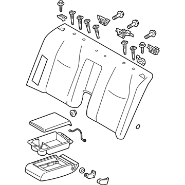 Infiniti 88600-1MA0A Back Re Seat C