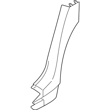 Infiniti 76918-AR000 Garnish-Rear Wheel House,LH