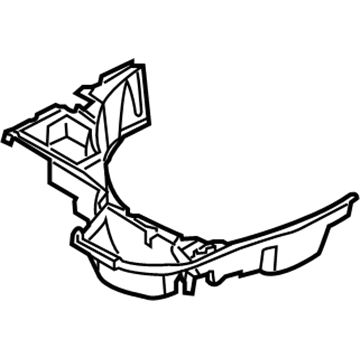 Infiniti 84975-CL70A Box Assy-Luggage Side,LH