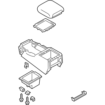 Infiniti Center Console Base - 96910-5ZA1B