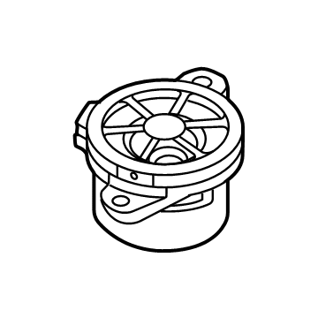 Infiniti 24832-6RA0A Speaker Assembly-Meter