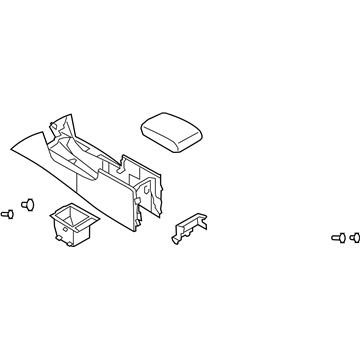 Infiniti 96910-1CA0B Console Assembly-Center