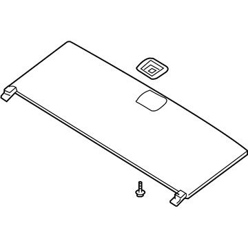 Infiniti 84908-ZQ10D Board Assy-Luggage Floor,Center