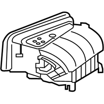 Infiniti 27245-5DF0A Door-Intake Blower,Front