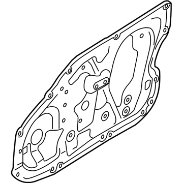 Infiniti 80774-JK00A Base-Front Door Module,RH