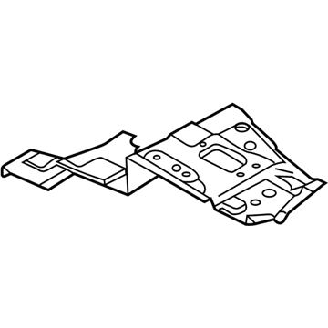 Infiniti 79430-AG000 Parcel Shelf-Side,RH