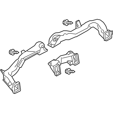 Infiniti 27860-6JF0A Duct-VENTILATOR Center