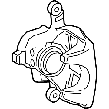 Infiniti QX30 Brake Caliper - 44001-5DA0A