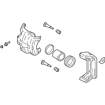 2003 Infiniti G35 Brake Caliper - 41001-AL500