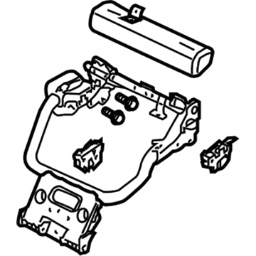 Infiniti 88190-7S603 Support-Rear Seat