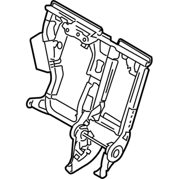 Infiniti 88601-1CD1A Frame Rear Seat Back