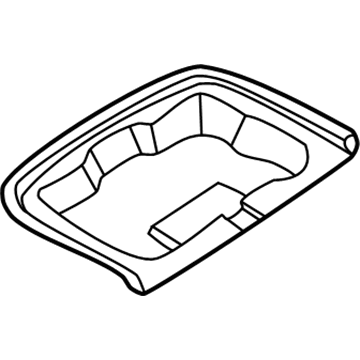 Infiniti 84975-0W000 Box-Luggage Floor Center