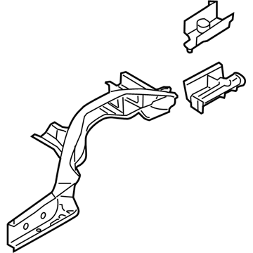 Infiniti 75509-5UB0A Member-Side,Rear LH