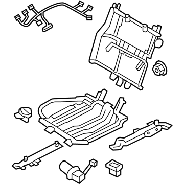 Infiniti 88010-CW50A Frame And Power Unit