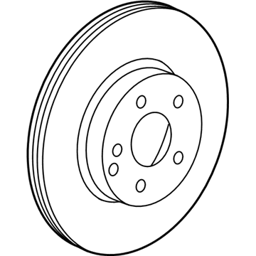 Infiniti 40206-HG00A Rotor Disc Brake Front