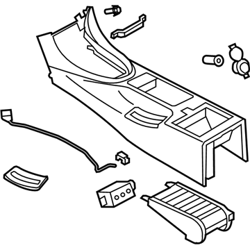 Infiniti Center Console Base - 96910-3WJ7A