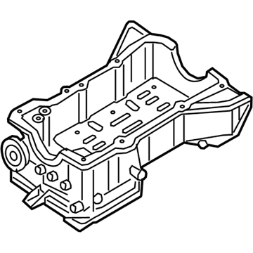 Infiniti 11110-JA12C Pan Assy Oil