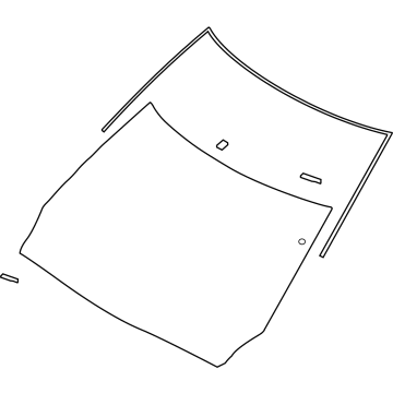 Infiniti 72700-6SA0A Glass-Windshield