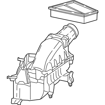 Infiniti Air Filter Box - 16500-5DD0A