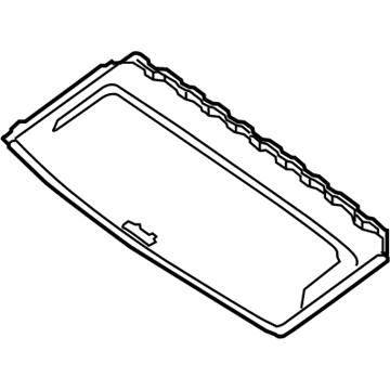 Infiniti 91250-7S61A Shade Assy-Sunroof