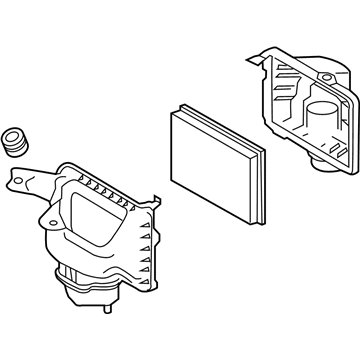 Infiniti 16500-5CA0A Air Cleaner