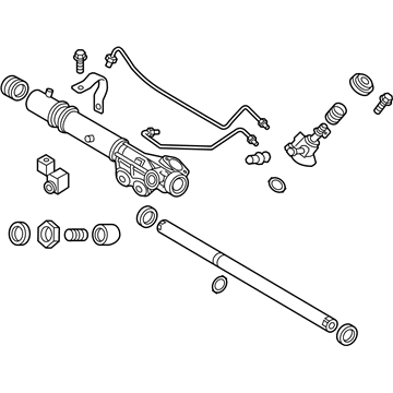 2024 Infiniti QX80 Rack And Pinion - 49200-1LA2B