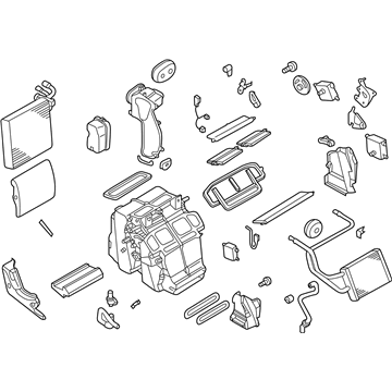 Infiniti 27110-CL70A Heating Unit Assy-Front