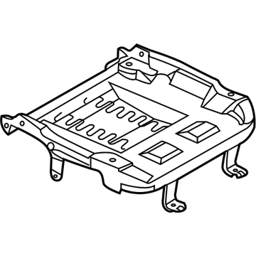 Infiniti 87301-CG000 Frame Assembly-Front Seat Cushion