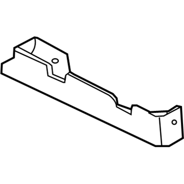 Infiniti 87325-CL70C Finisher-Cushion,Front Seat RH Lower