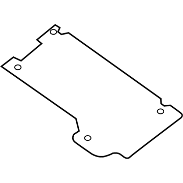 Infiniti 87308-3JA9A Protector-Cushion Frame