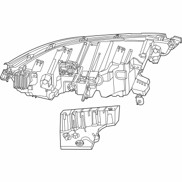 2022 Infiniti QX60 Headlight - 26010-6SA0B