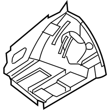 Infiniti 64130-CR900 Hoodledge-Lower,Front RH