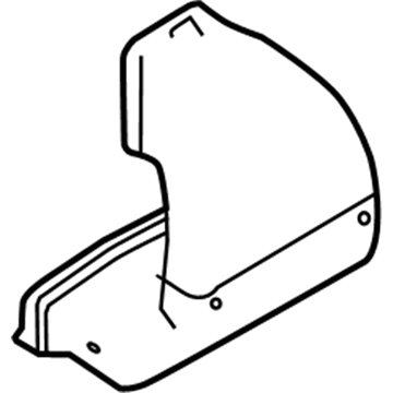 Infiniti 96732-1MG0A Duct-Battery Inlet